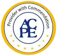 ACPE Provider with Commendation logo